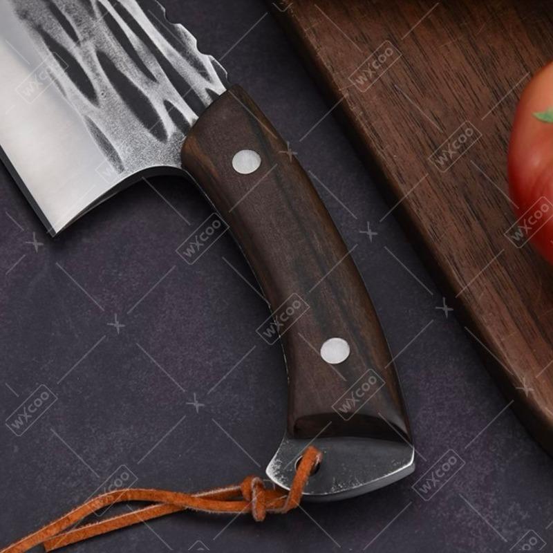 Knife Sharpener Stainless Steel Boning Knife Cleaver Knife Slicing Fish Meat Vegetable Kitchen Knives BBQ Chef Cooking Tools