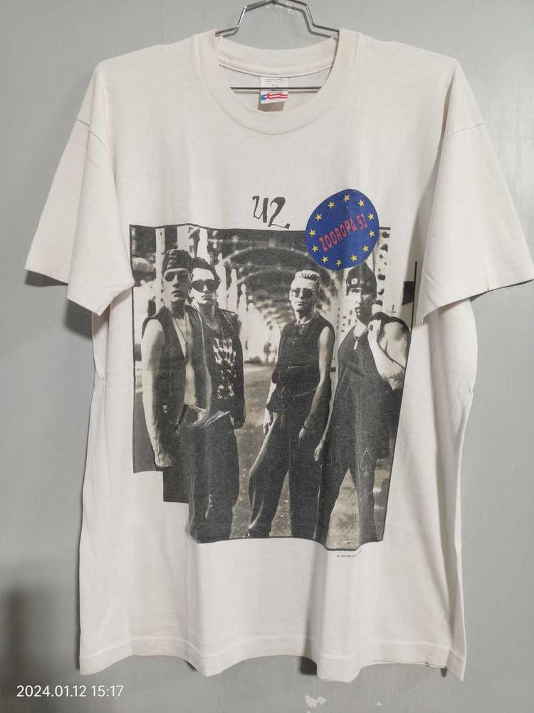U2   Zooropa  93 Classic Cotton Tee Soft Material All Sizes NZ904 L