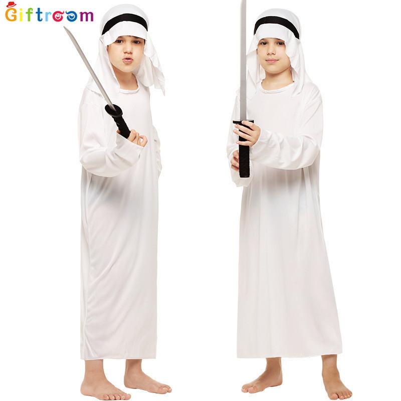 Dazzling Aladdin Prince Costume For Children Comfortable Polyester Fabric For Occasions All