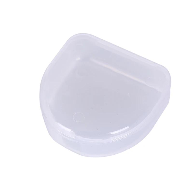 

New 1pc Dental Retainer Case Small Size Dental Prosthesis Box Portable Orthodontic Brackets False Teeth Storage Box Accessories