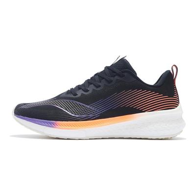 Li Ning Red Rabbit 5 Pro Leichtgewichtige Hochelastische Rutschfeste Stoßdämpfende Low-Top Laufschuhe Herren Laufschuhe Schwarz Lila Orange ARMS025-1