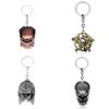 Unique Alien Themed Keychain Solid Zinc Alloy Keyring For Collectors And Fans