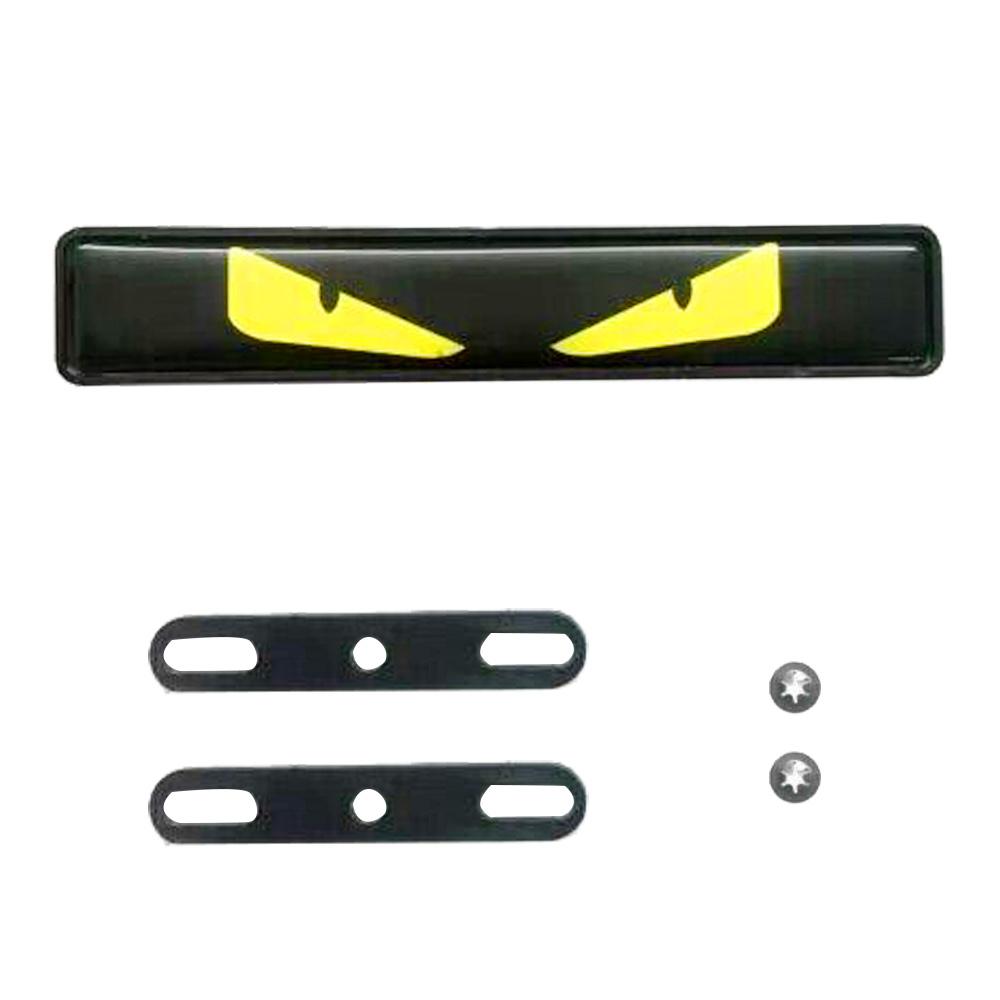 

Автомобильный светодиодный демонический глаз, удлиненная версия, для передней решетки автомобиля, значка на багажник, подсвеченная наклейка, эмблема, украшение для автомобильных фар своими руками