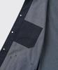 Musinsa Standard Denim-Like Chore Jacket [Deep Indigo]