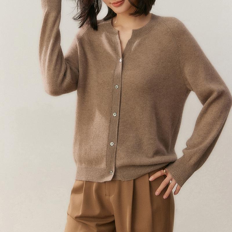 Qinghe 100% Pure Cashmere Women's Sweater - Ultra Soft Luxury Winter Pullover