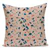 3D Lovely Geometric Simple Pillow Case Polyester Sofa Home Cushion Cover For Bedroom Car Pillowcase Pillow Cover