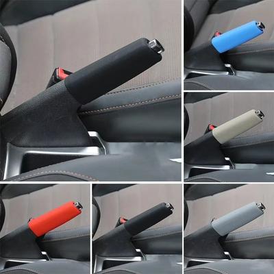 Silikon Auto Handbremsabdeckung Rutschfest Einfach zu installieren Handbremsgriffabdeckung Auto Handbremsmanschette Autoinnenraumzubehör