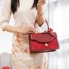 Elegant Red Wedding Bag for Women 2024 Spring/summer New Fashion Versatile Bridal Bag Handbag Crossbody Bag
