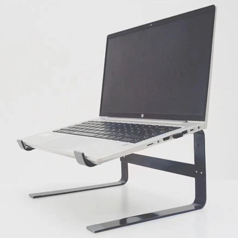 Iron Laptop Stand Double Layer Computer Stand Sturdy Notebook Stand  Desktop Use