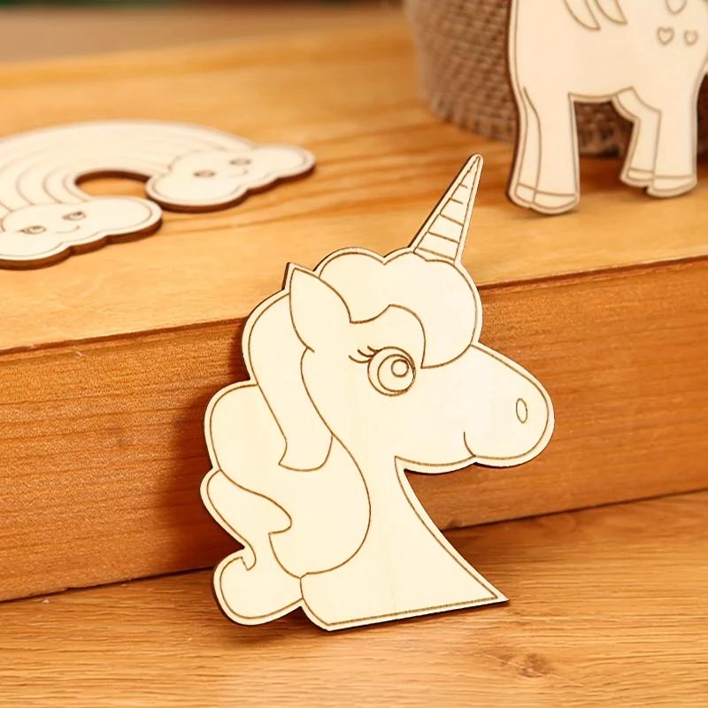 Top Quality Unicorn Craft Unicorn Wooden Craft Set, Unicorn Craft Painting, Painting with Unicorn, Wooden Craft Set