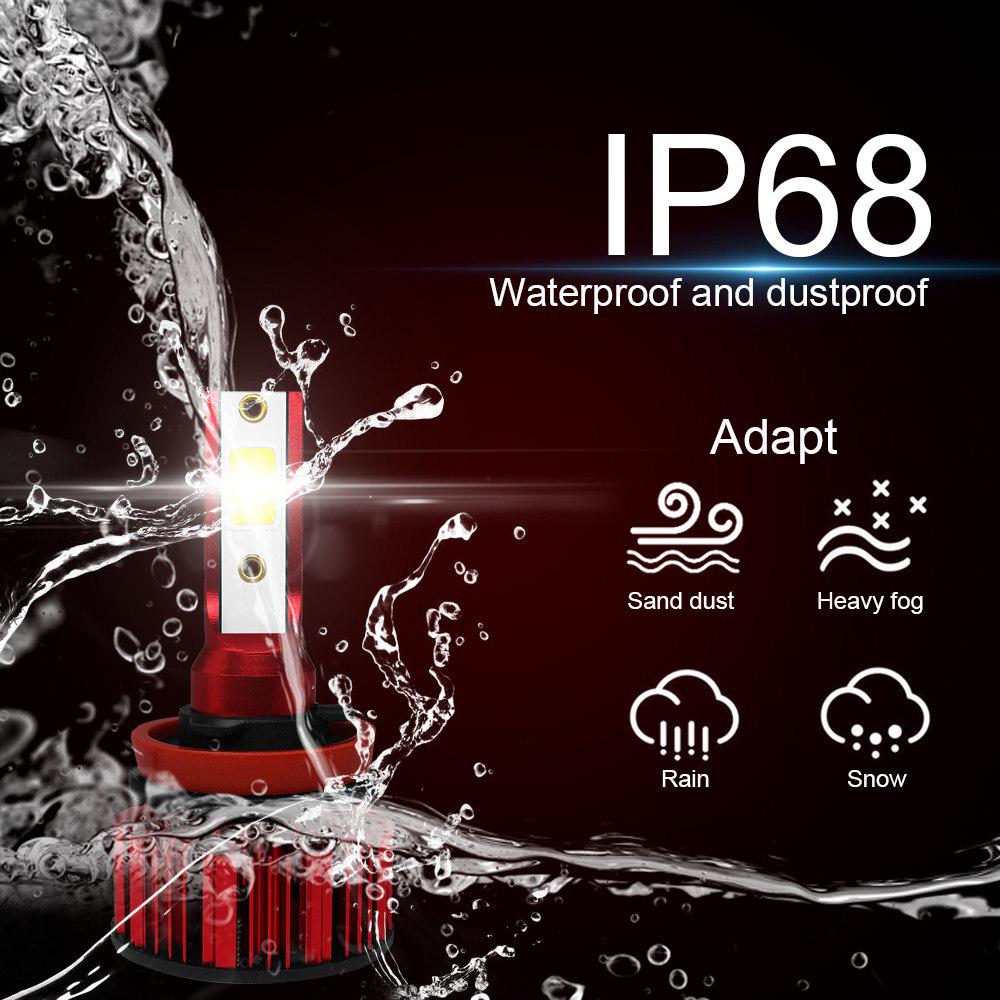 6000K H11 LED H7 H4 9005 9006 Auto Q1 Lampadine per Fari Auto 200W 40000LM Luci LED per Styling Auto