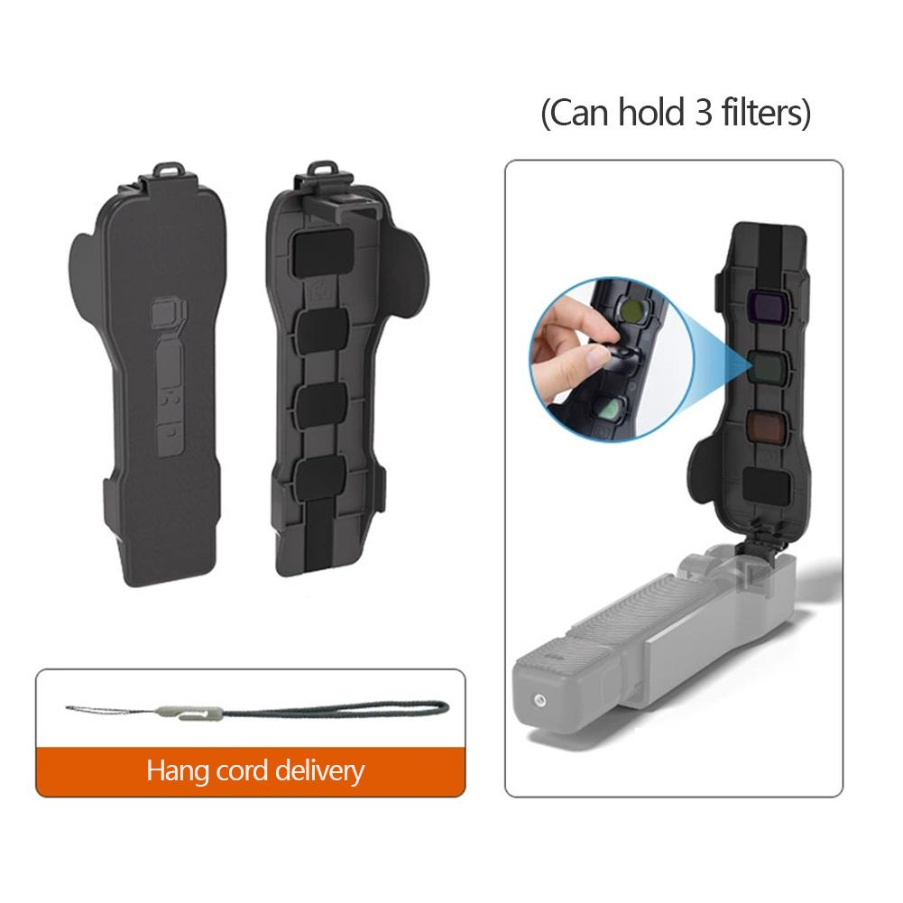 Custodia Protettiva Antigraffio Per Fotocamera Gimbal Portatile DJI Osmo Pocket 3 Copertura Con Cinturino Fisso Custodia Protettiva in ABS