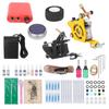 Tattoo-Kit Tattoo-Netzteil-Kit 10 Tattoo-Farbe Nadel-Set für Anfänger Tattoo-Künstler 90-265V UK-Stecker