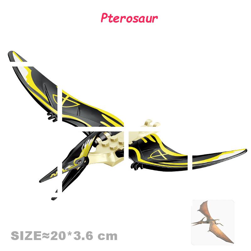 Velociraptor Triceratops Jurassic Dinosaurier Welt Indominus T-Rex Modell Zusammenbauen Pädagogische Bausteine Spielzeug für Kinder Geschenke