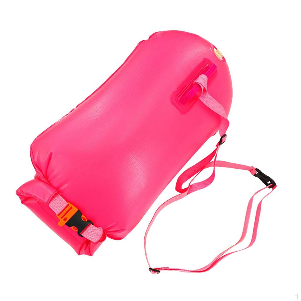 Swim Buoy Float Inflatable PVC Highly Visible for Snorkelers Surfers Boaters