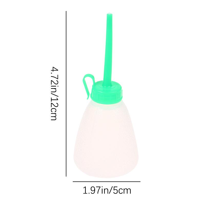 1Pc Oil Liquid Can Pump Oiler 60Ml Plastic Bottle For Old-Fashioned Household Industrial Flat Lockstitch Sewing Machine