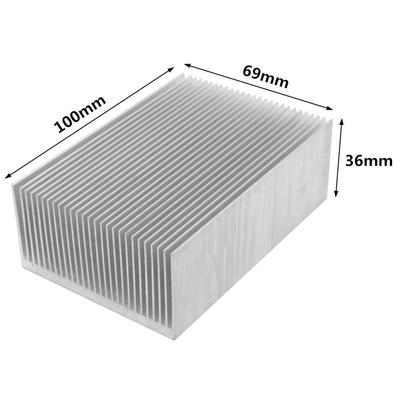 Extruded Aluminum Heatsink Radiator Heat Sink Cooler for LED Electronic Chip LCD Integrated Circuit Cooling Heat Dissipation