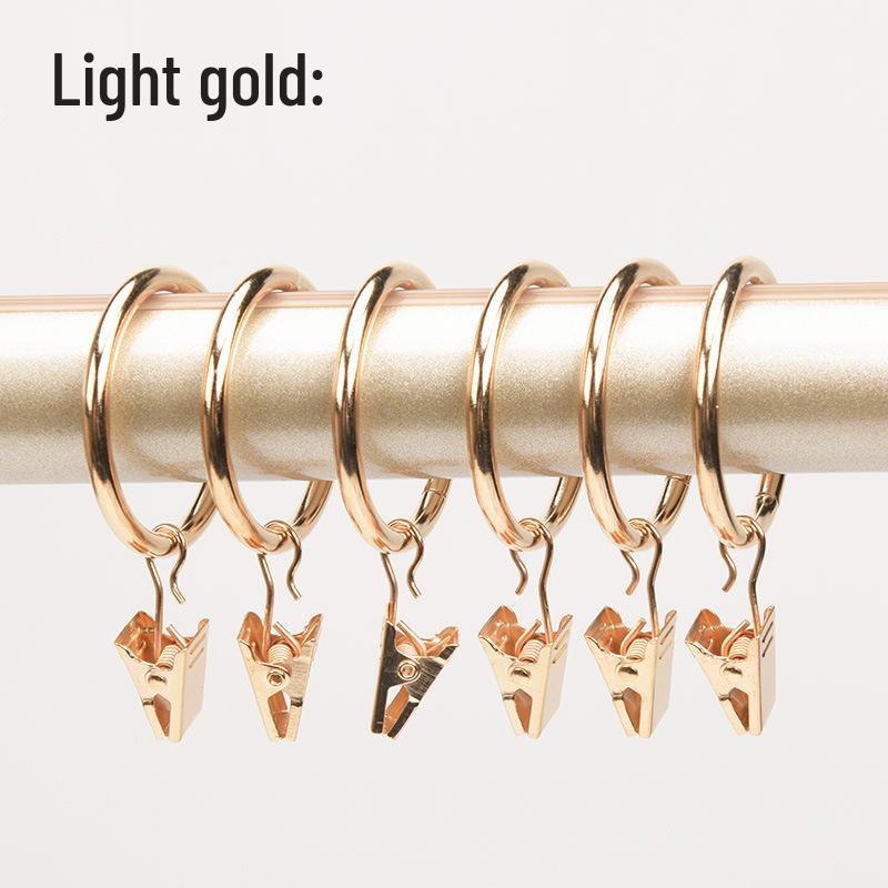 Metallvorhangclips & -ringe mit Haken