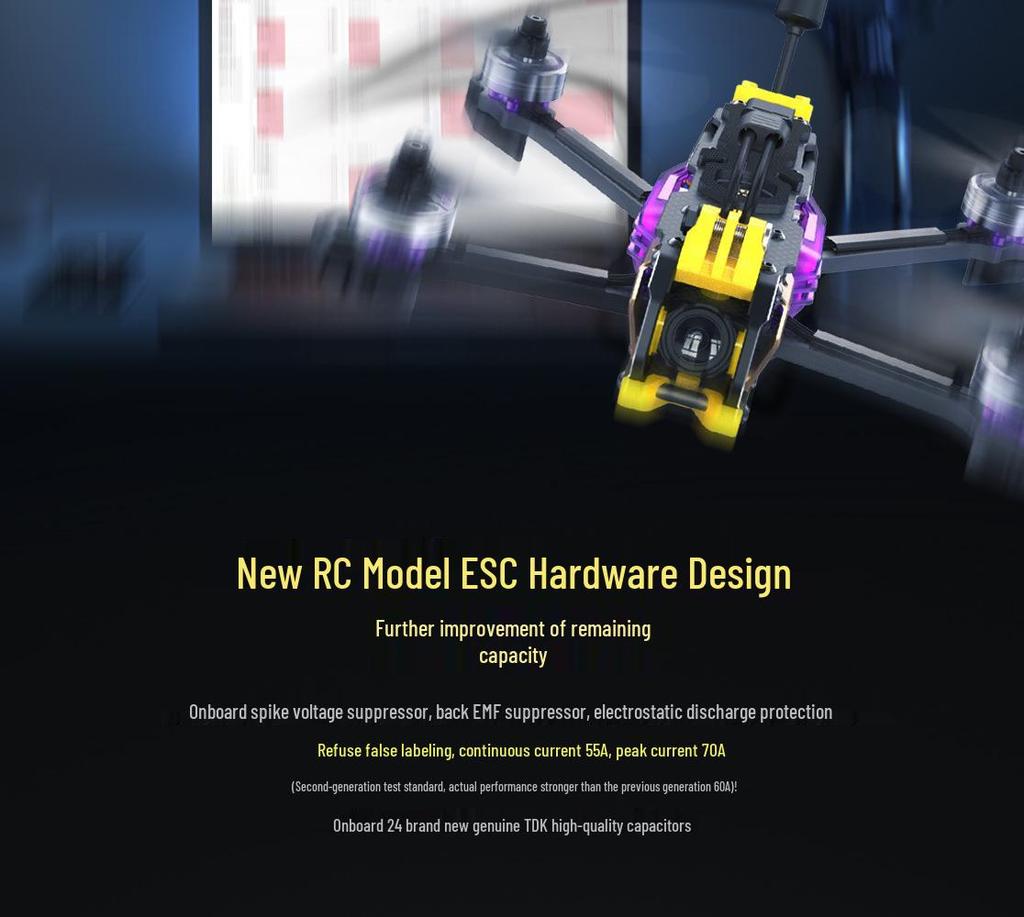 SpeedyBee F405 V5 4-in-1 ESC & FPV Flight Controller.