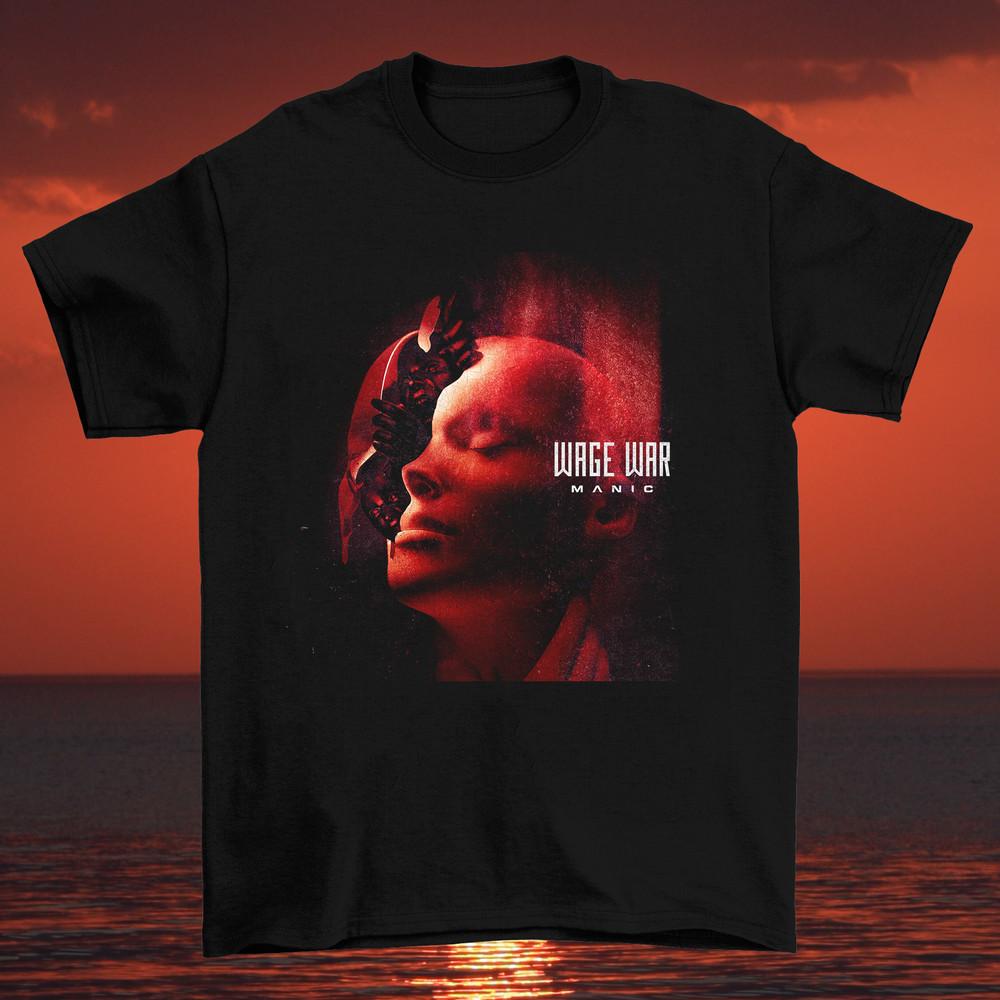 Wage War Band Manic Unisex Black T Shirt Full Size S-5XL Unisex T-Shirt XXXXL