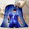 Cristiano Ronaldo Manchester Blanket Ultra-Soft Suitable for Office Chair Bedding Livingroom Four Seasons Universal Modern Style