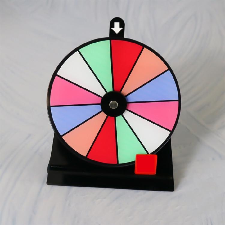 Convenient Efficient Rotating Reward Wheel Crafted With Premium Acrylic For Smooth Operation At Indoors Outdoor Event
