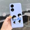 Für OPPO Reno8 T 5G Hülle Cover OPPO A78 Leopard Handyhülle Niedliche Kuh Weiche Rückseite Für OPPO Reno 8T 5G A 78 OPPOA78 A1 Pro Hülle