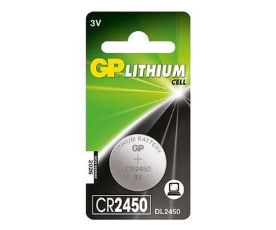 Gp Batteries Lithium Button Cell Cr2450, 103121