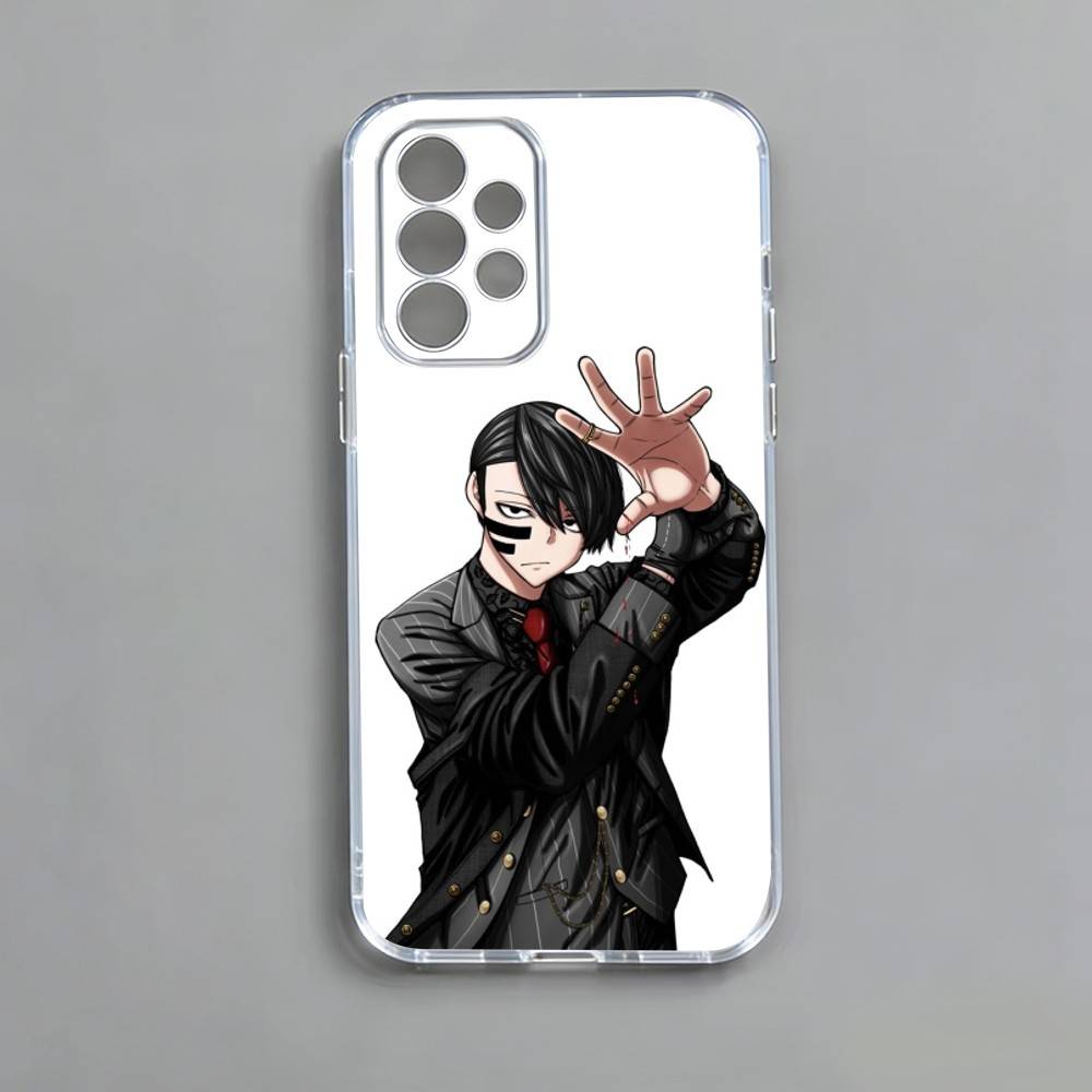 T-TOUGE-N-ANKI Phone Case For Samsung S25,S24,S21,S22,S23,S30,Ultra,S20,Plus,Fe,Note,10,9,5G Transparent Cover