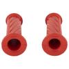 Kijima 201-6725 Motorcycle Parts Grip Rubber NICE Neo Mini Penetration Type, Red, 4.3 X 0.8 Inches (110 X 22.2 Mm)