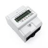 AEE4-LCD AC Din Rail 230V 3 Phase 4 Wire Energy Meter Power Consumption Monitor Kwh Meter Wattmeter 3X30(100A) 50/60HZ