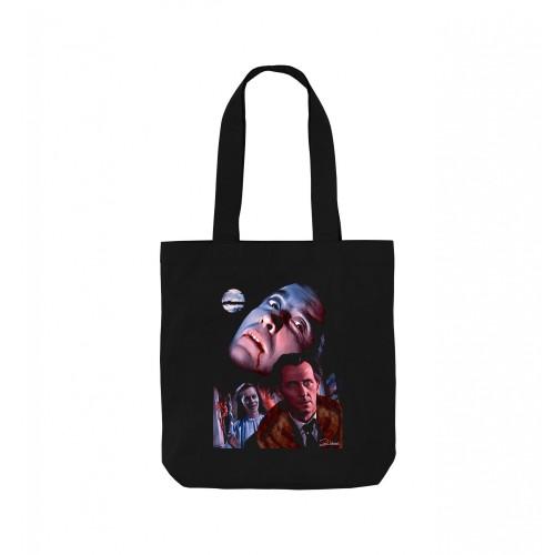 Horror Line Graphic Dracula Tote Bag
