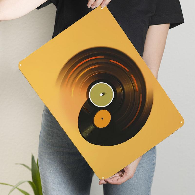Vinyl Galaxy Blechschilder Musikposter Retro Benutzerdefiniertes Metallschild für Wandkunstdekoration Vintage Heimdekorationsartikel Man Cave Raum