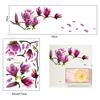 Magnolia Flower Home Household Room Wall Sticker Mural Decor Decal Removable New