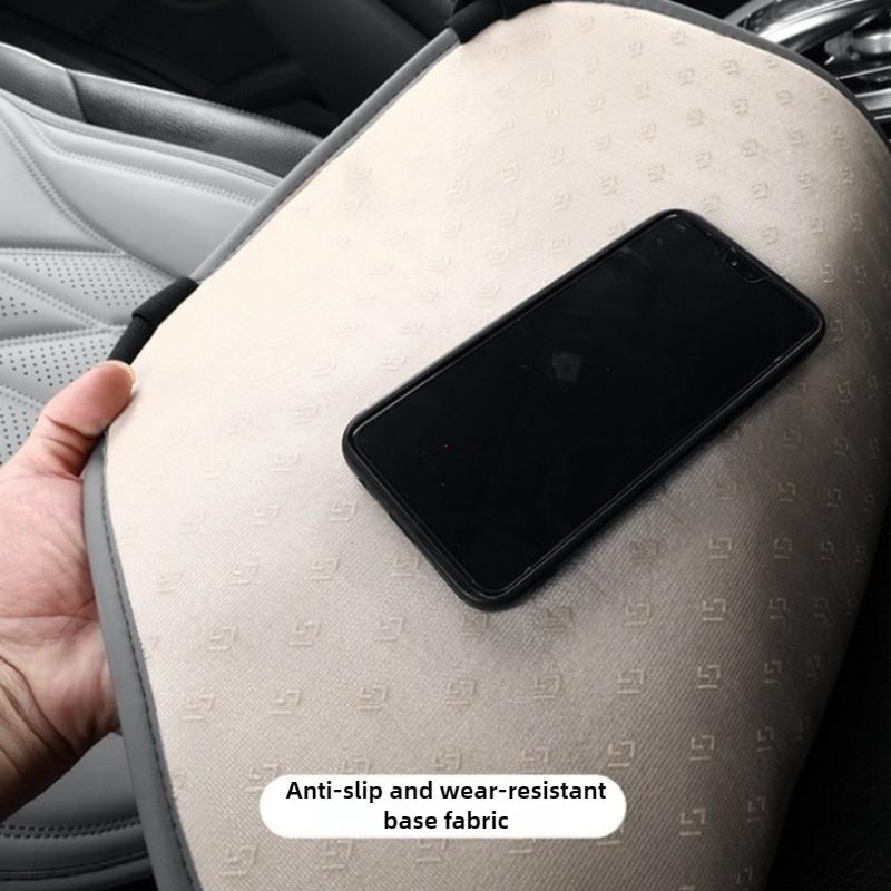 Univerzální styl Nappa kůže Potah autosedačky Chránič interiéru Čtyři roční období Prodyšný Automobily Podložka na sedadlo