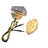 Ager LED Turn Signal Motorcycle Cowl Recessed Universal Honda Type CBR1000RR CBR600RR Clear 2 Pieces