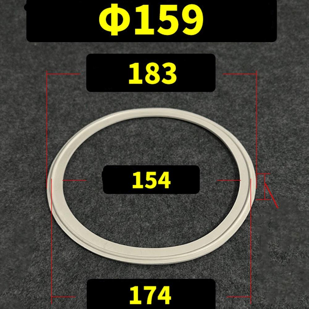 White EPDM 38 51 63 76 89 102-219mm 1.5" -8" Tri Clamp Seal Gasket Acid and Alkali Resistant