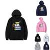 Printed Game Fortnite Sleep Eat Fortnite Repeat Casual Long Sleeve Hoodie Cotton