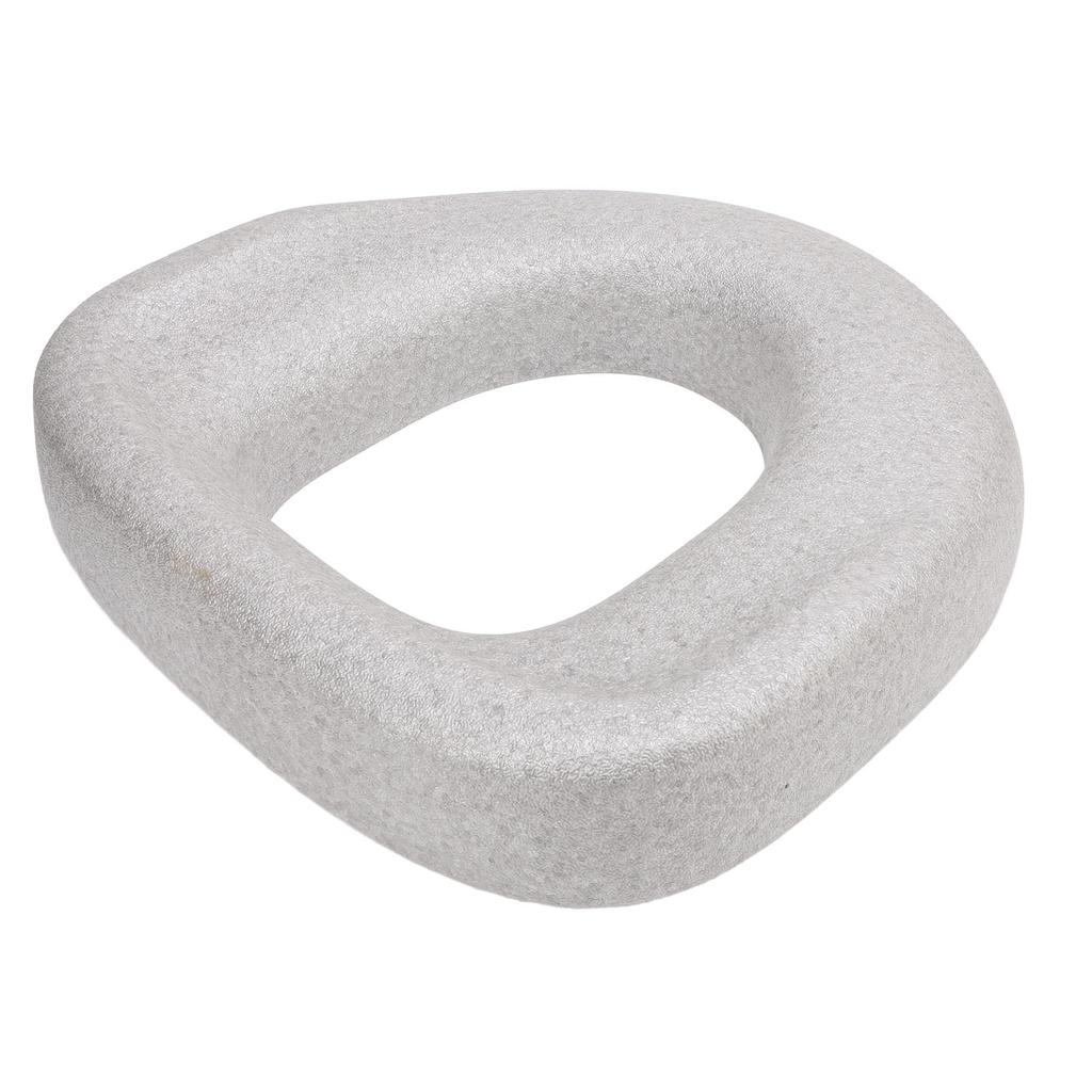 EPP Raised Toilet Cover Comfort   Water Resistance Reusable Toilet Raised Padded Cushion for Home