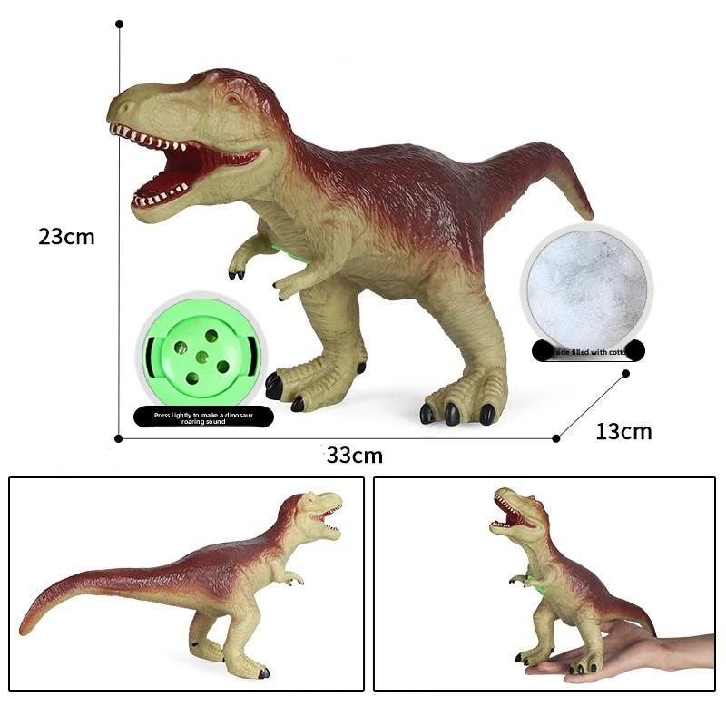 Silicone Dinosaur Soft Model For Kids Collectible Fun Educational Play Gift