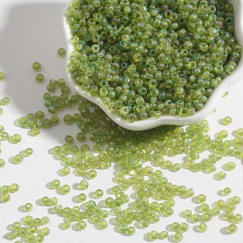 DIY Beaded Hairpin & Jewelry Accessories: Handmade Cross Stitch, Glass Seed Beads, Plated Seed Beads for Wedding Dresses & Bags.