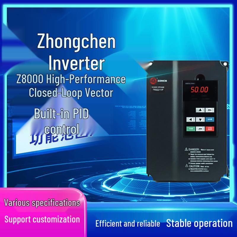 Shanghai Zhongchen Z8000 Serie Closed-Loop Vektor Hochleistungs-Inverter 11KW/7.5KW