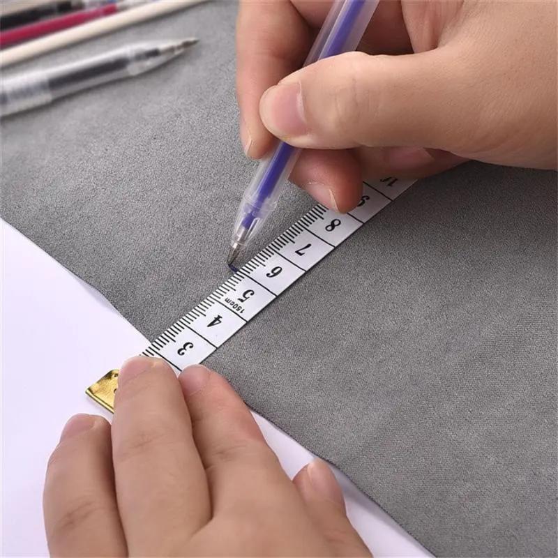 11Pcs Heat Erasable Fabric Marking Pens Water Soluble Disappearing Marker for Handmade Bag Making Quilting Sewing Use