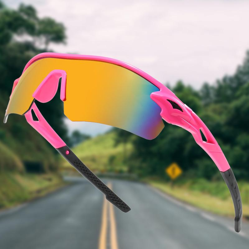 Cycling Glasses Uv Proof Men And Women Colorful New Outdoor Sunglasses Bicycle Sports Sunglasses 9355