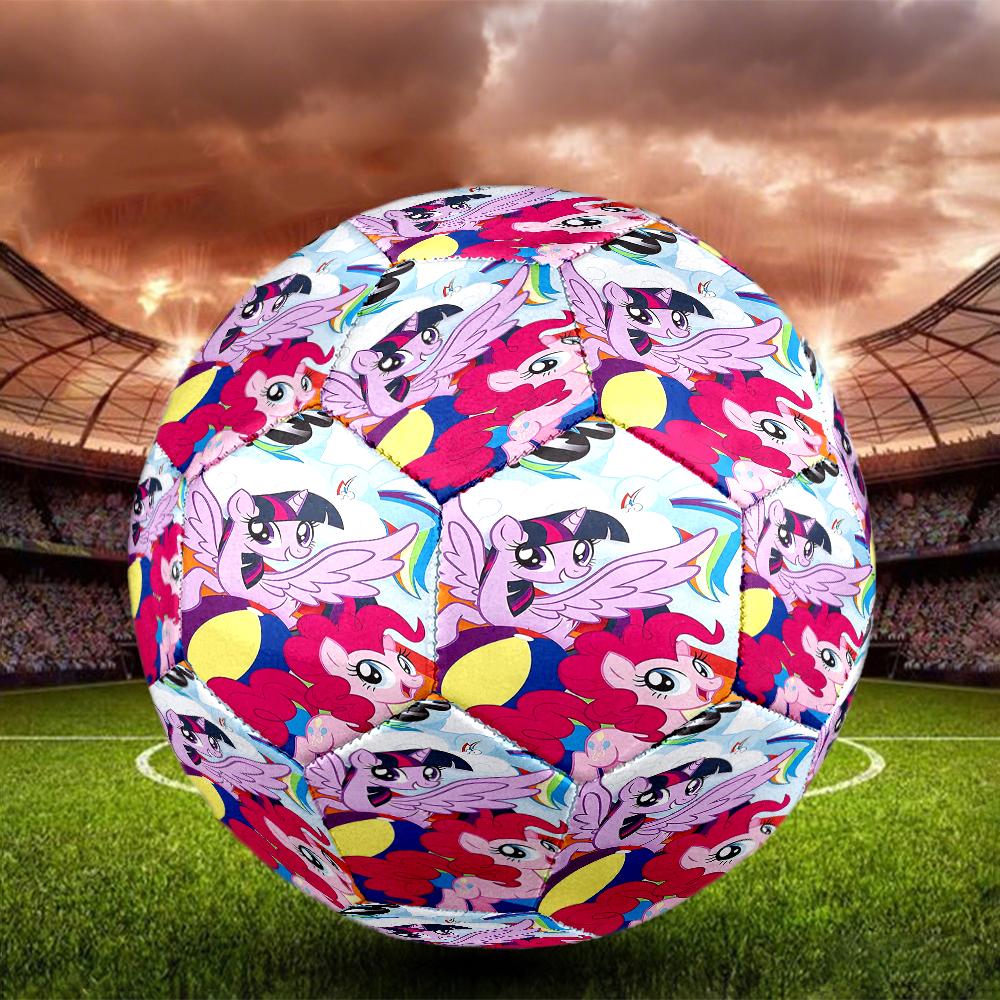 My Little Pony Theme Size 5 Soccer Ball, Suitable for Both Indoor and Outdoor Matches, a Gift Suitable for Everyone.