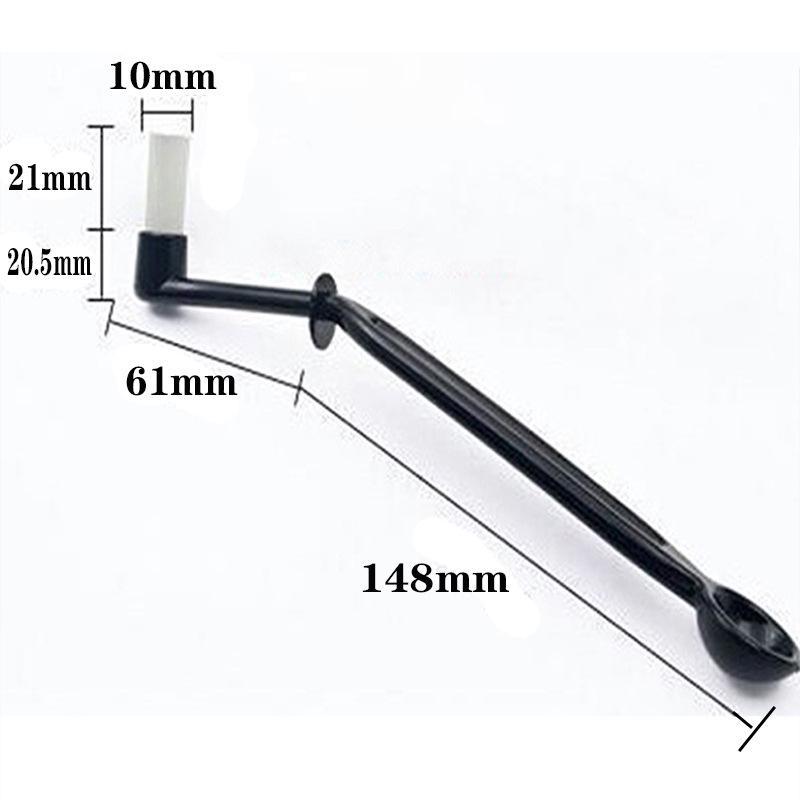 

Long Handle Bent Head Coffee Machine Cleaning Brush Set чёрный