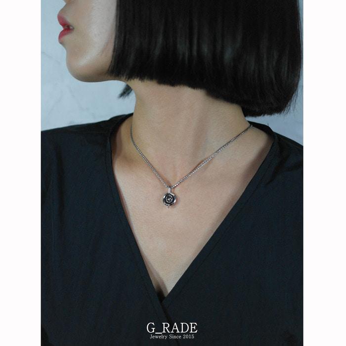 G_Rade Basic Circle Logo Necklace2(S Size)