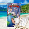 Pinky Brain Adventure Quick-Dry Microfiber Beach Towel Super Soft & Absorbent for Bath, Beach, Travel  Bath Time Accessory, Fan Gifts