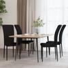 Day and Night - Day and Night Dining Chairs 4 Units Black Velvet