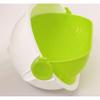 Kokubo Spin Wheel Colander, Oval, Green, KK-311